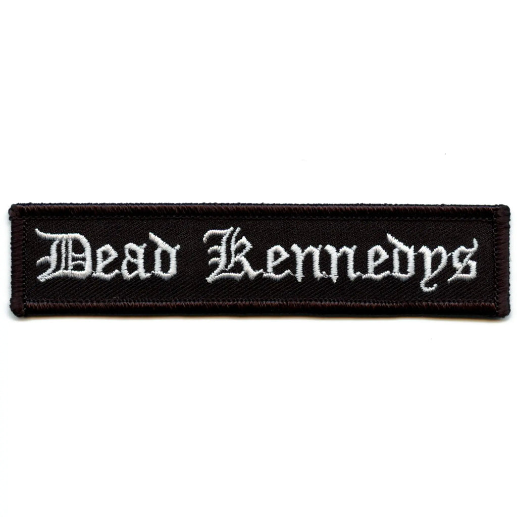Patch brodé avec le logo Dead Kennedys Old English, groupe de rock, musique, thermocollant