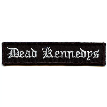 Patch brodé avec le logo Dead Kennedys Old English, groupe de rock, musique, thermocollant