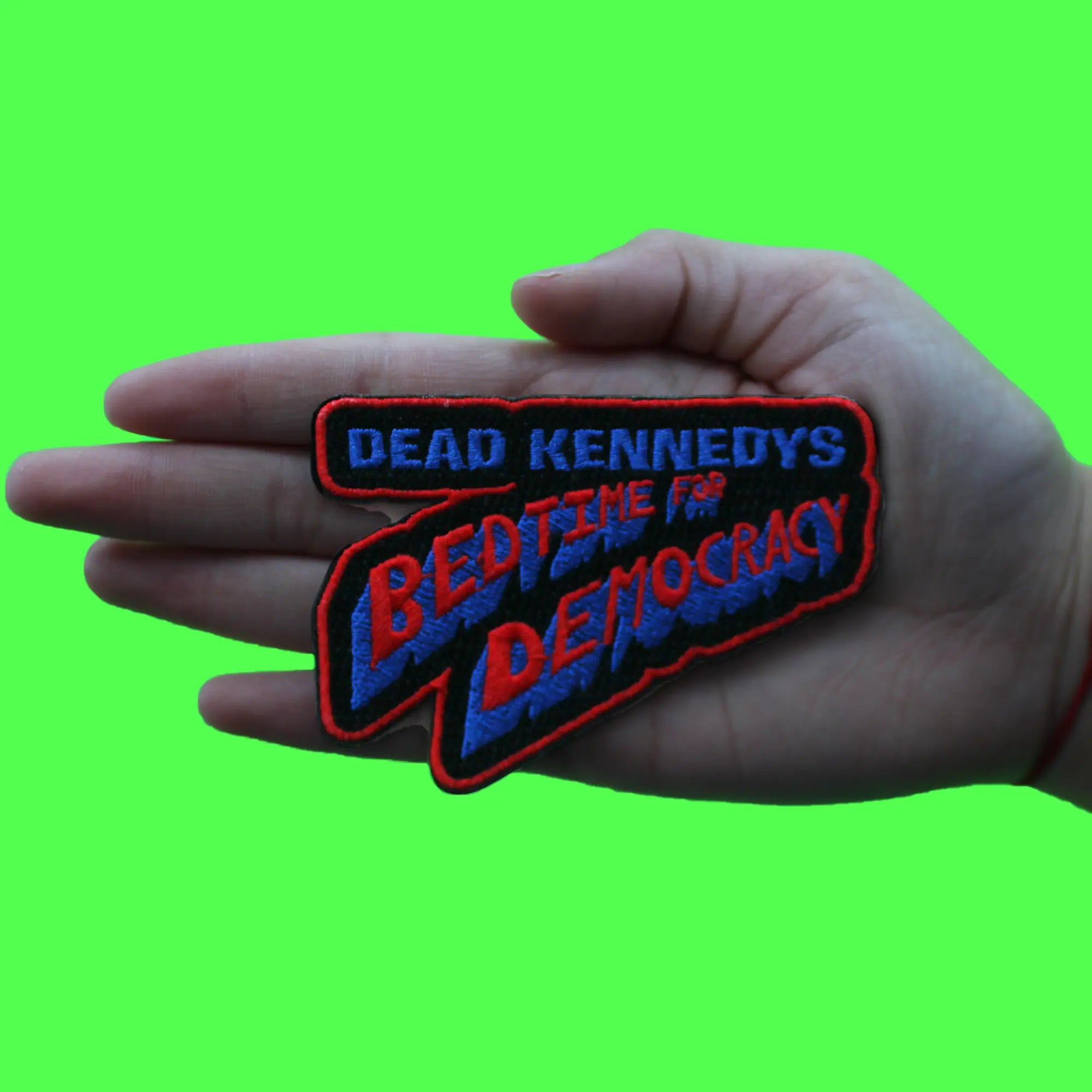 Dead Kennedys Rock Patch Bedtime For Democracy Embroidered Iron On