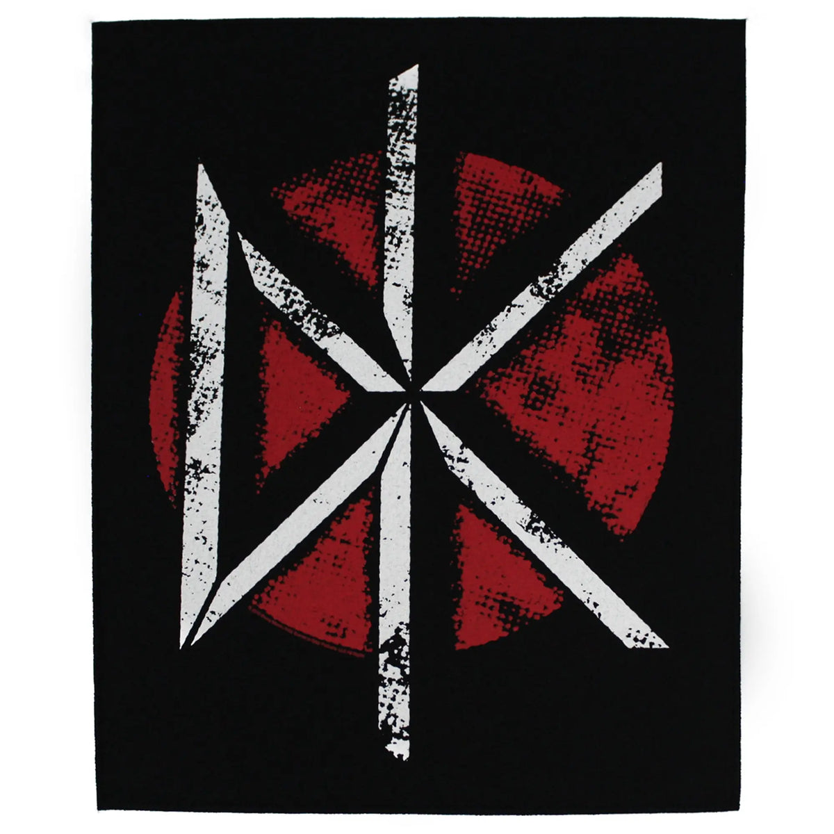 The Clash Skull & Bolts Logo Sew-On Patch, Embroidered, Official Licensed, Punk Rock, Made In USA