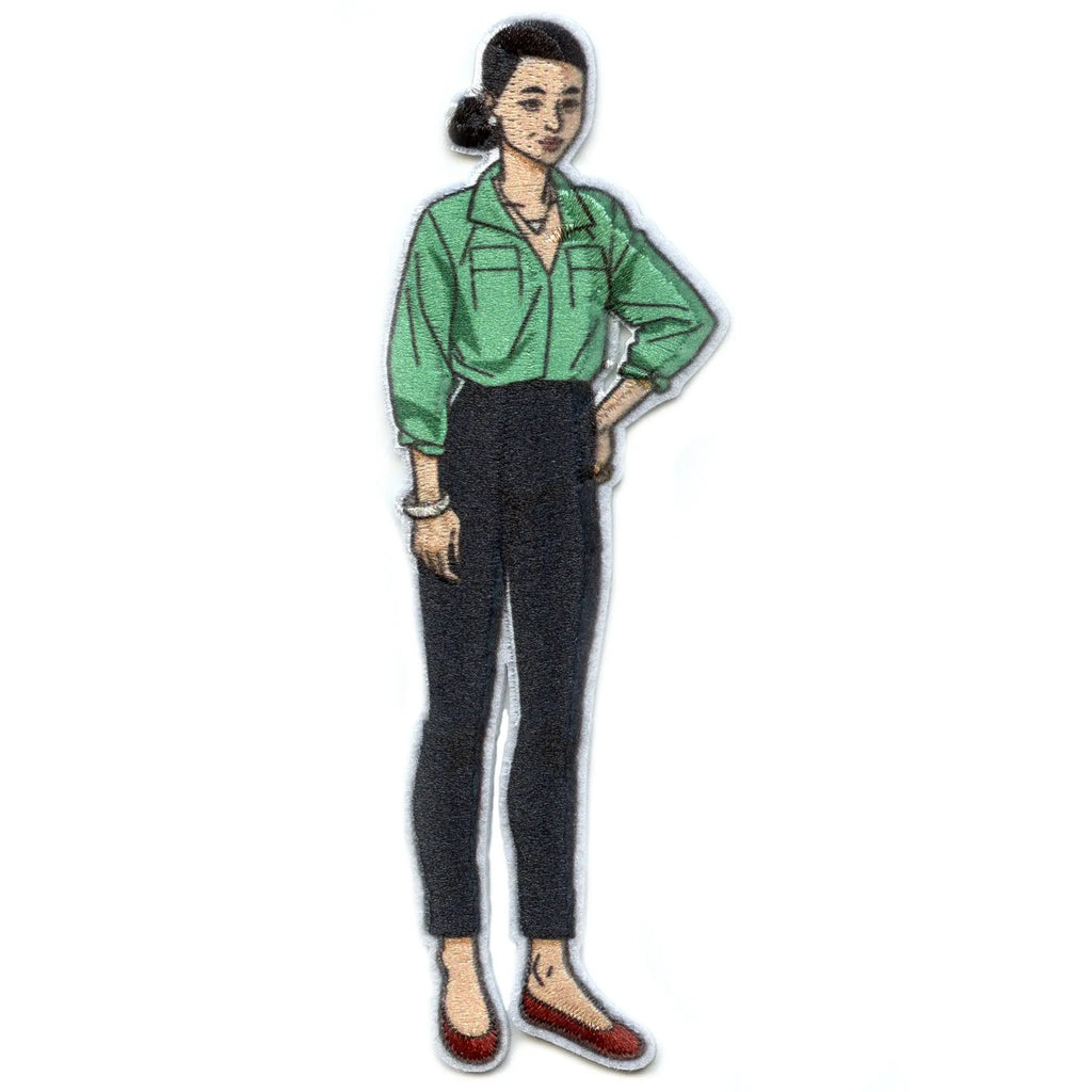 Debbie Mom Pose Patch Adult Superhero Series Sublimated Embroidered Iron On