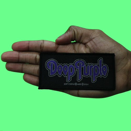 Deep Purple Logo Patch Rock Band Woven Sew On
