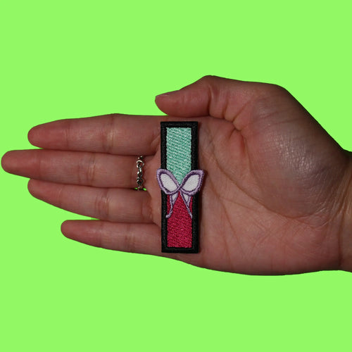 Demon Katana Sword Patch Slayer Anime Butterfly Embroidered Iron On