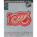Detroit Red Wings 100th Anniversary NHL Season Jersey Patch 2025-26 Alternate