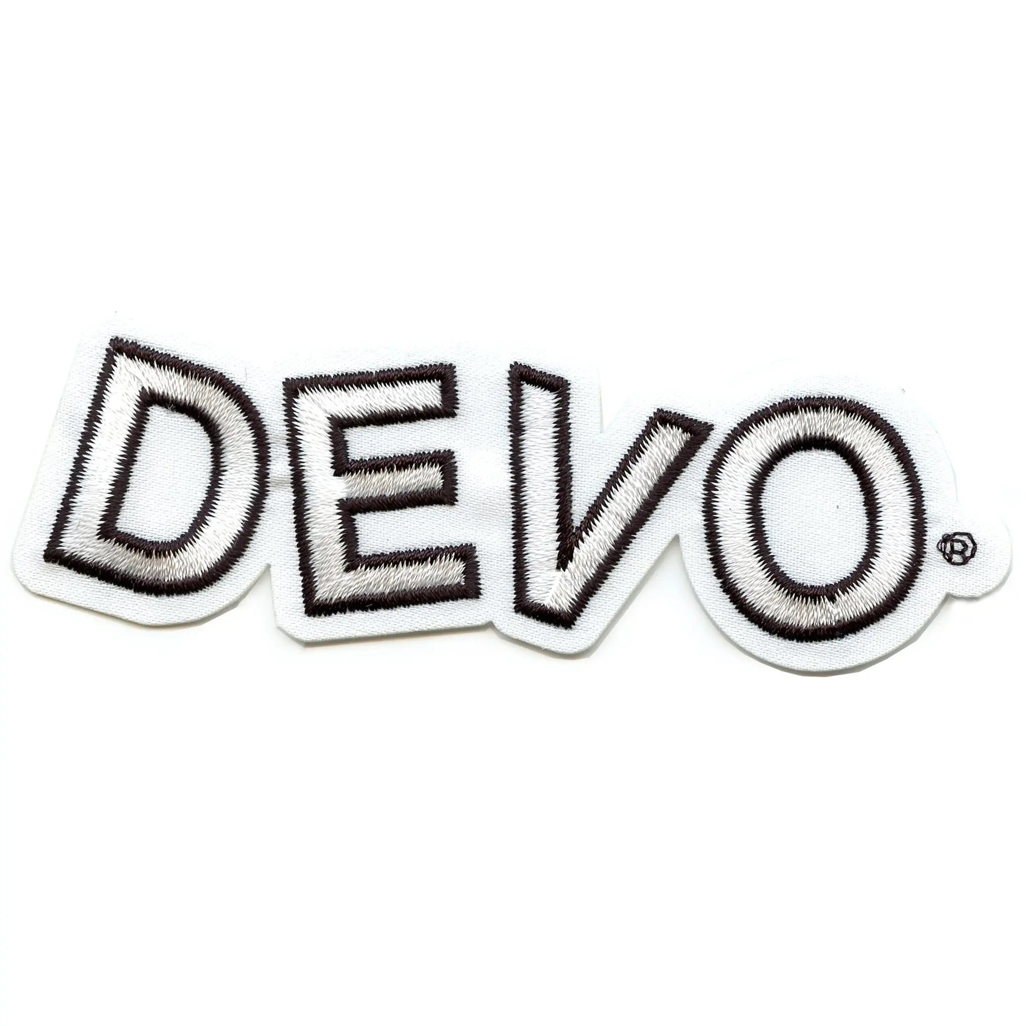 Devo Band Logo Patch New Wave Music Embroidered Iron On