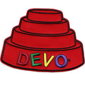 Devo Dome Hat Patch New Wave Music Embroidered Iron On