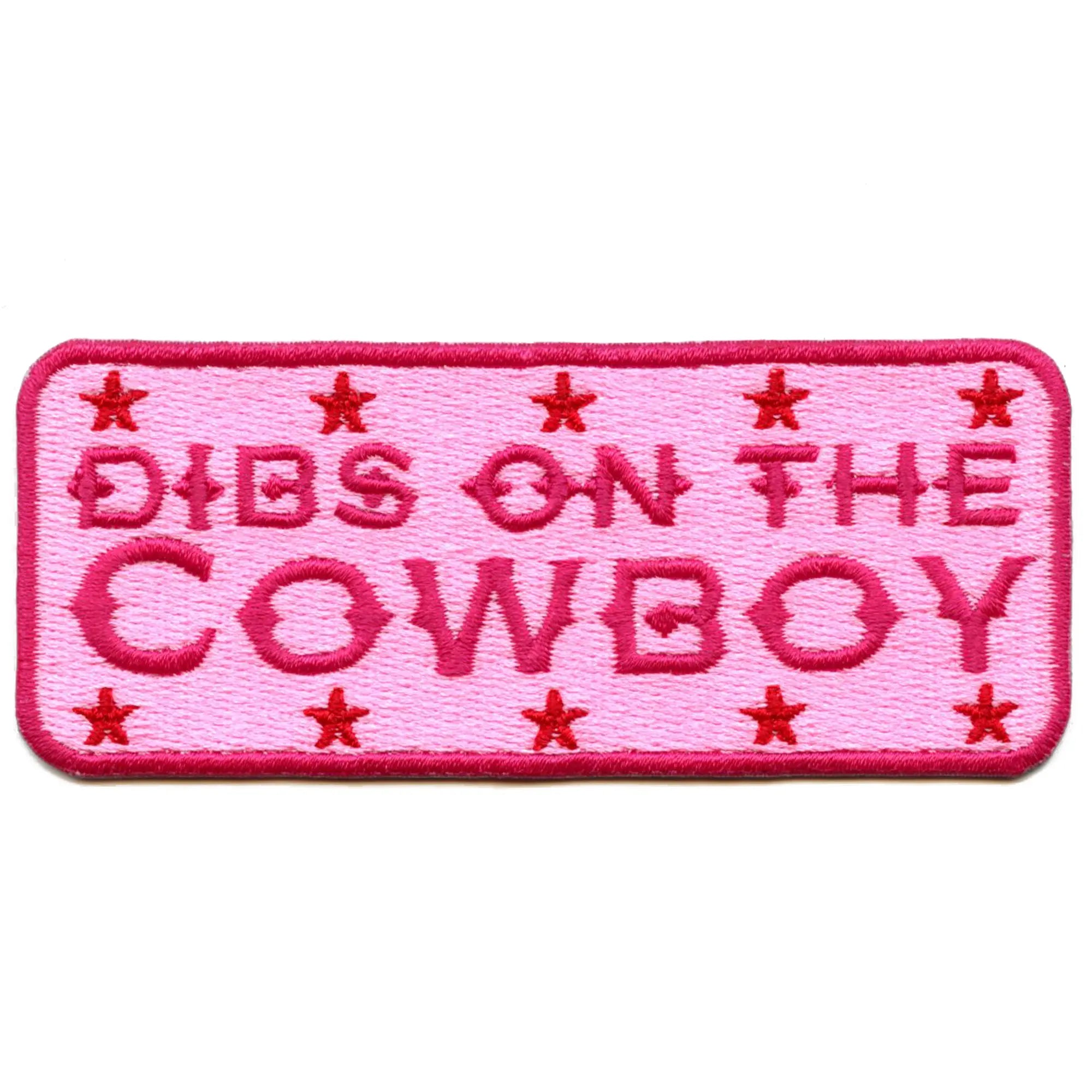 Patch brodé Cowboy Cowgirl du Sud de l'Ouest à repasser