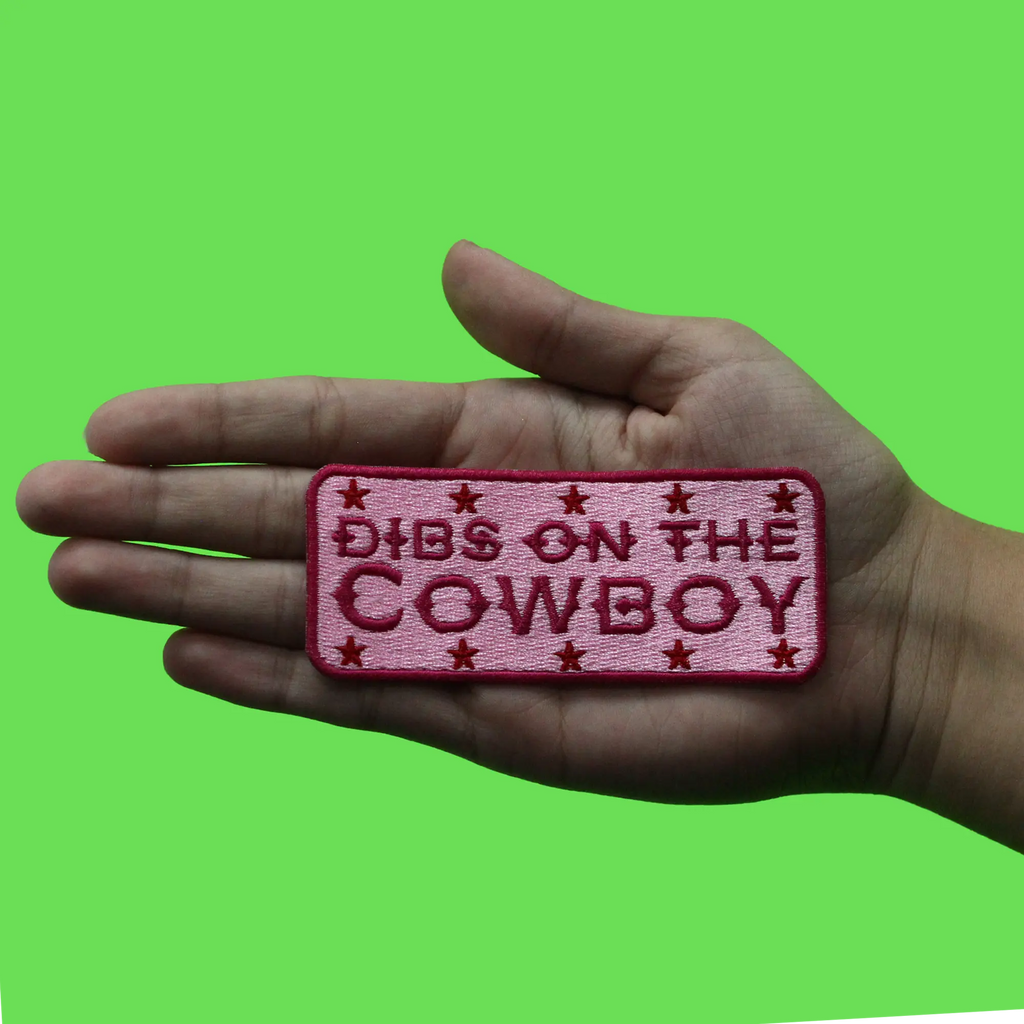 Patch brodé Cowboy Cowgirl du Sud de l'Ouest à repasser
