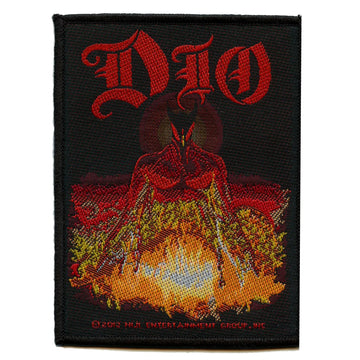 Patch Dio Last In Line Hard Rock Music Tissé Thermocollant