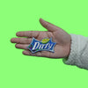 Dirty Soda Logo Patch Purple Drank Embroidered Iron On