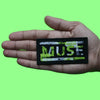 Muse Rock Band Patch Distressed Script Logo Sublimated Embroidery Iron On