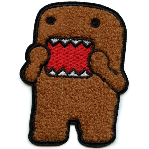 Domo X Whatever Patch  Makes You Happy Chenille Iron On