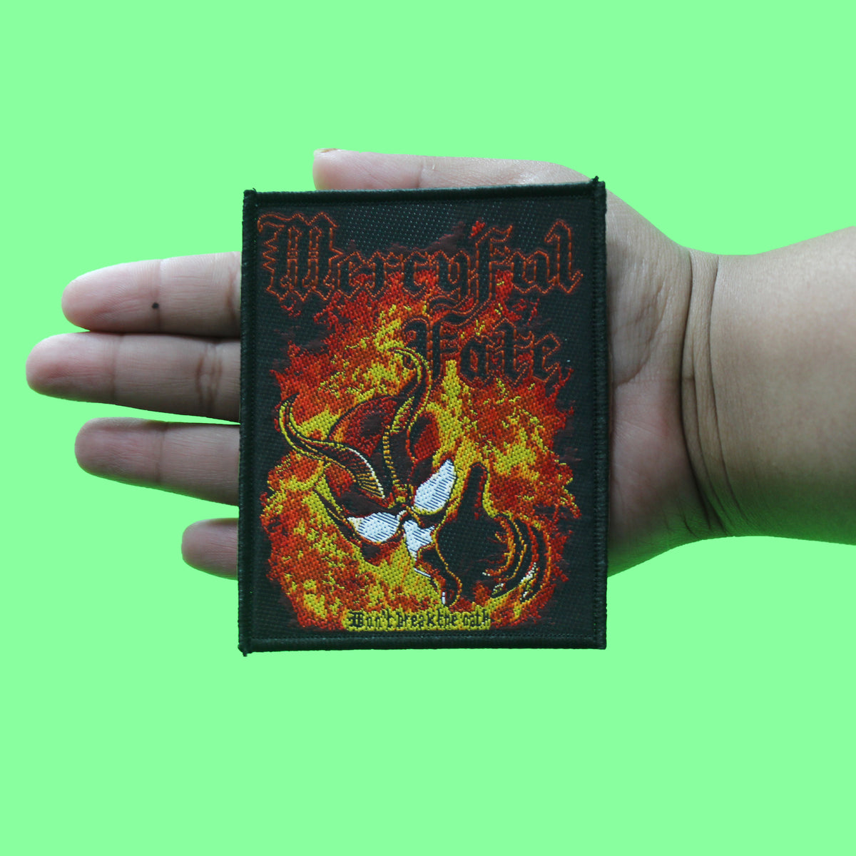 Mercyful Fate Album Cover Patch Heavy Metal Art Sew On