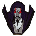 Dracula Vampire Character Patch TV Show Animation Embroidered Iron On