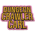 Dungeon Crawler Carl Patch Game Book Logo Embroidered Iron-On