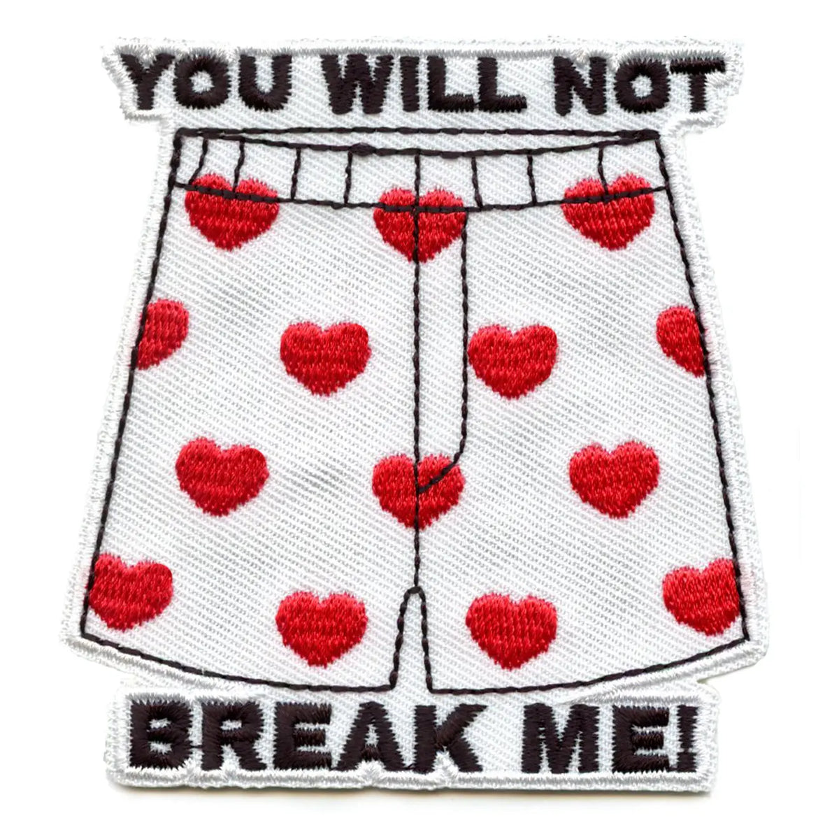 Dungeon Crawler Carl Patch You Will Not Break Me Embroidered Iron-On
