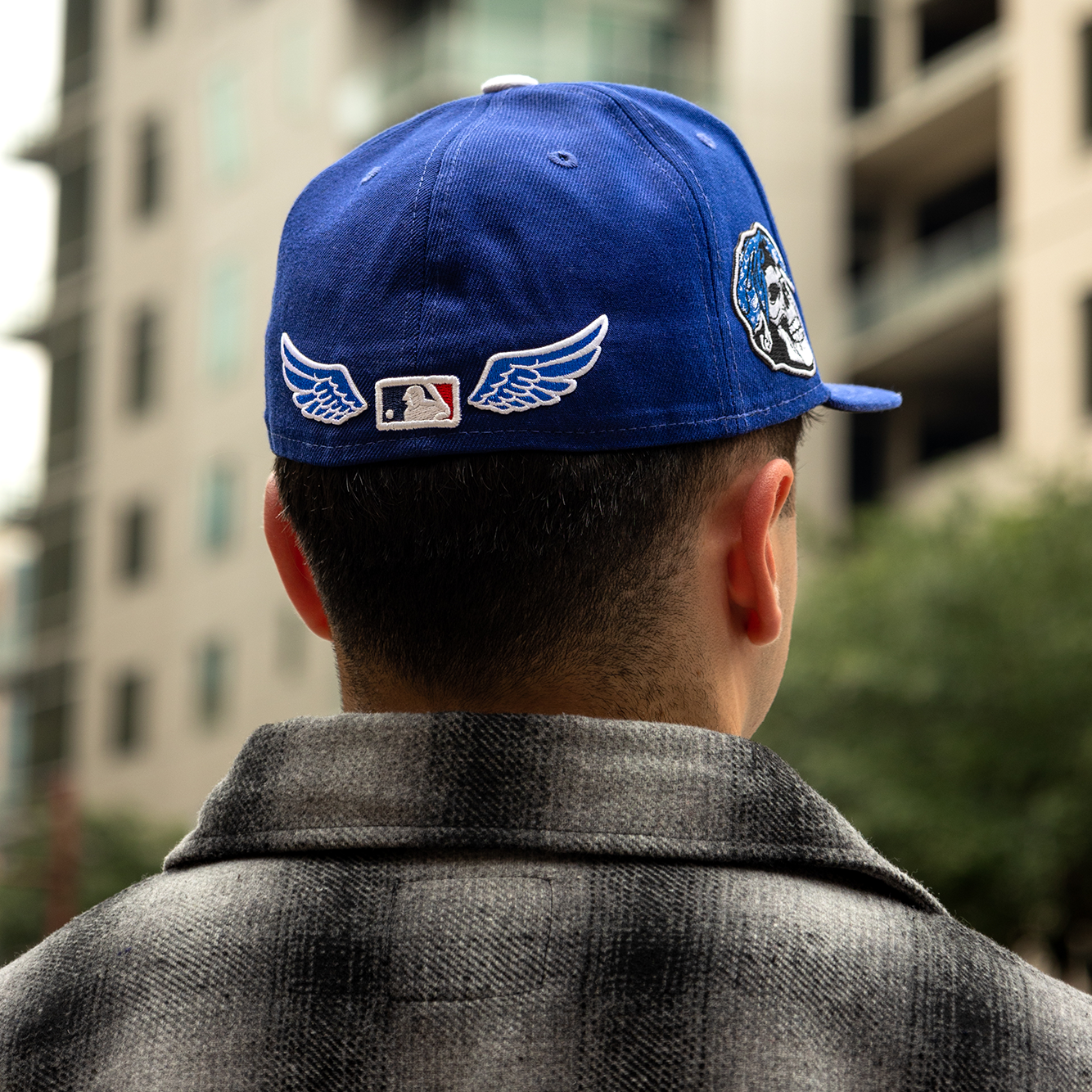 visueel Wereldbol Terzijde Limited Edition Custom Los Angeles Dodgers Hat To Live and Die LA – Patch  Collection