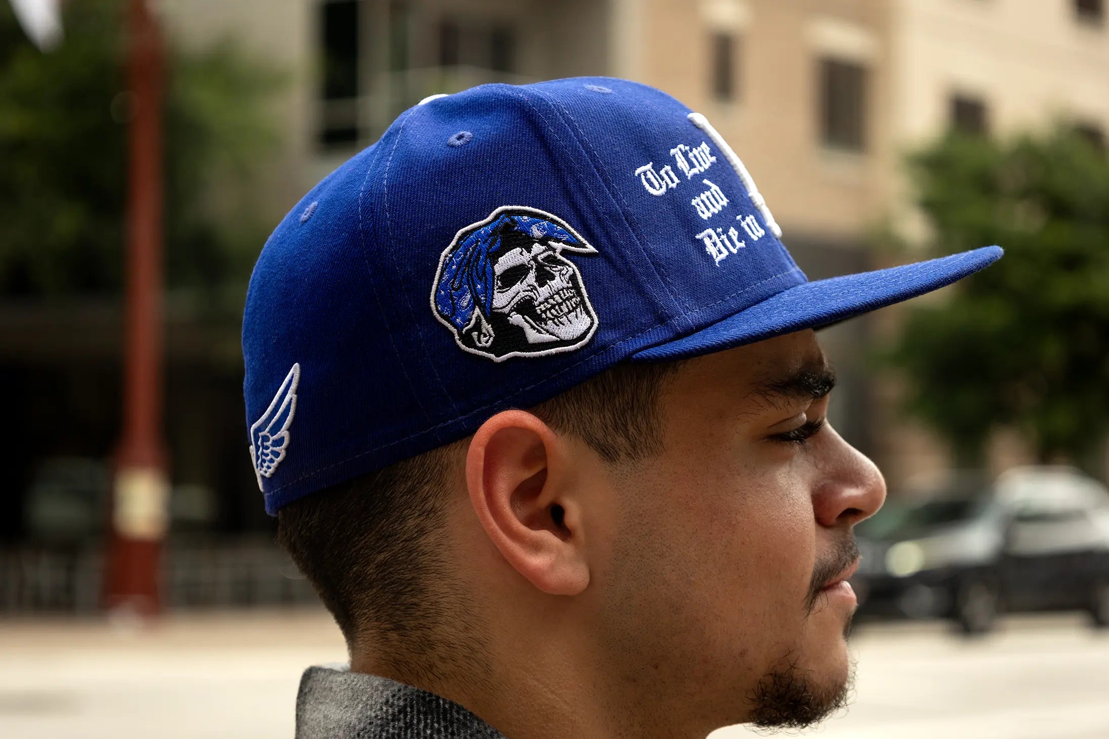 Limited Edition Custom Los Angeles Dodgers Hat To Live And