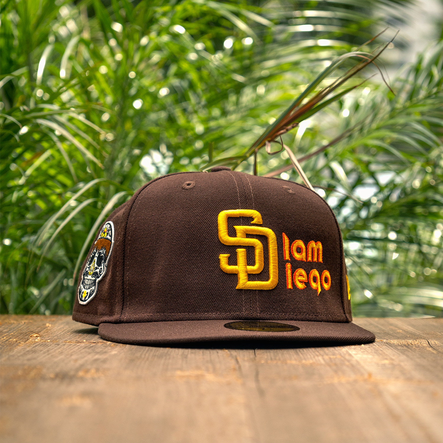 Limited Edition Custom San Diego Padres Hat Slam Diego Sugar Skull