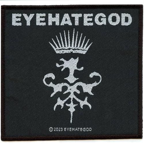 EYEHATEGOD Phoenix Logo Patch Sludge Metal Band Woven Sew On