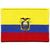 Ecuador Country Flag Patch Hispanic Latino Culture Embroidered Iron On