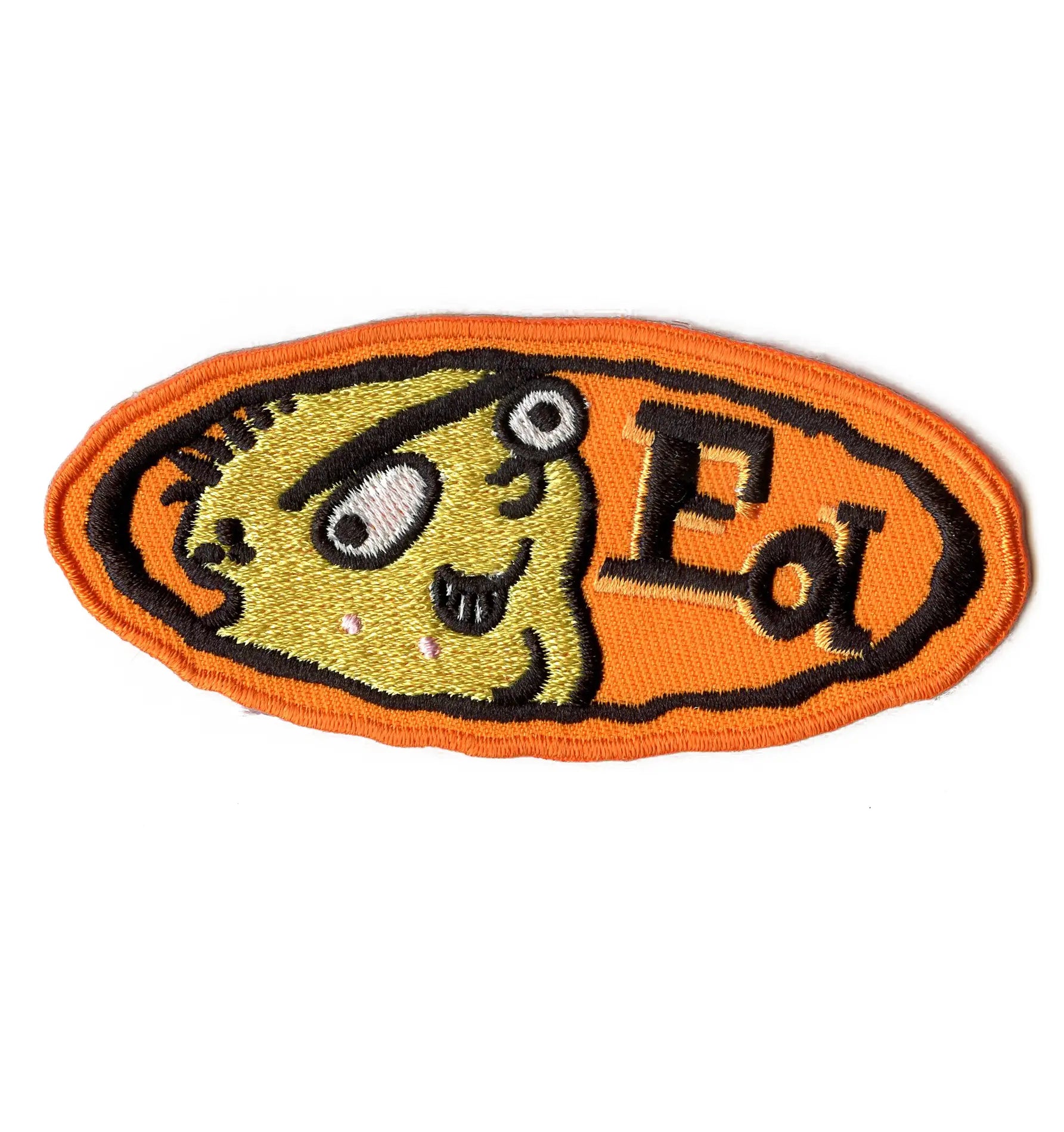 Ed Edd Eddy Patch Ed Portrait Name Cartoon Embroidered Iron On