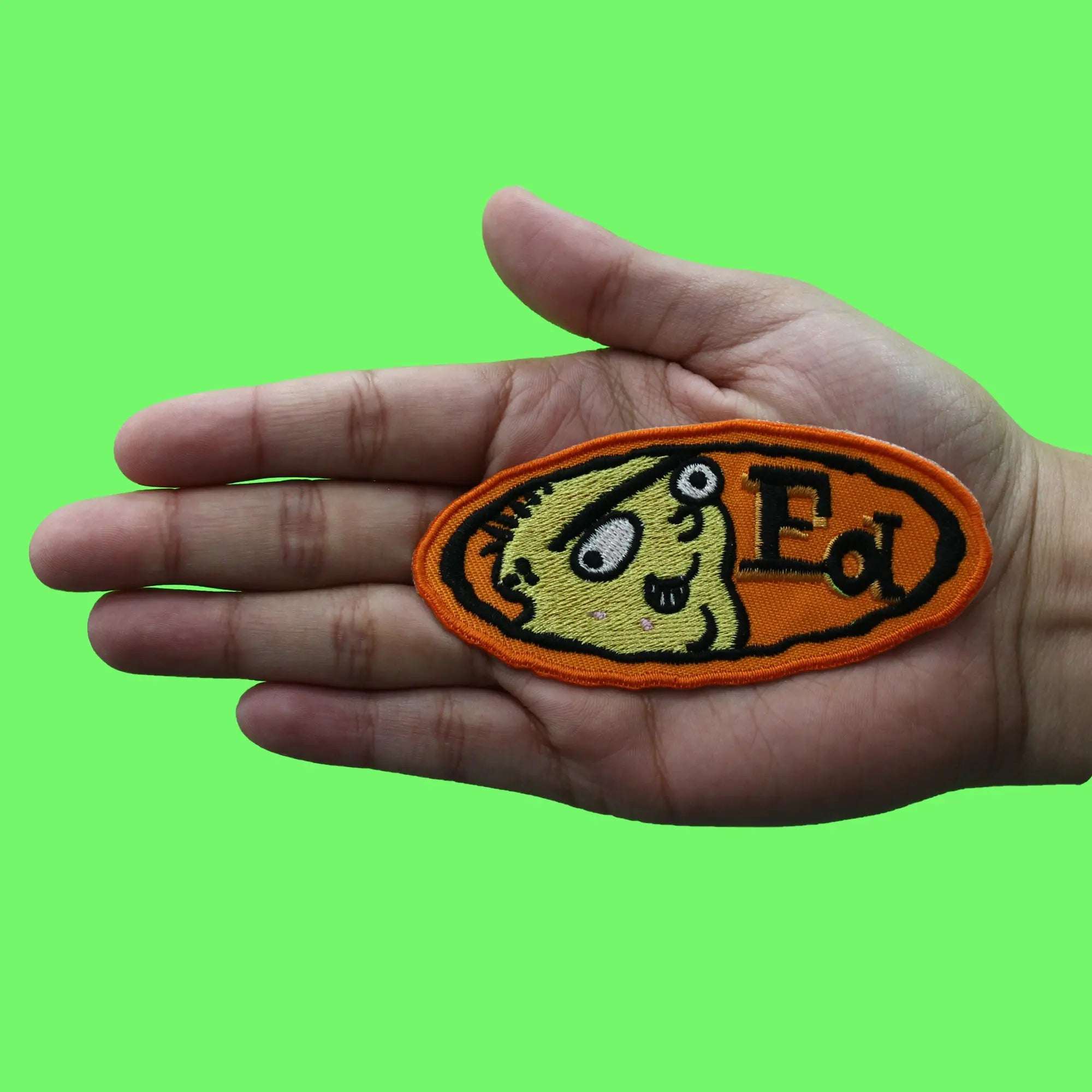 Ed Edd Eddy Patch Ed Portrait Name Cartoon Embroidered Iron On