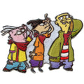 Ed Edd Eddy Trio Group Patch Kids Cartoon Show Embroidered Iron On