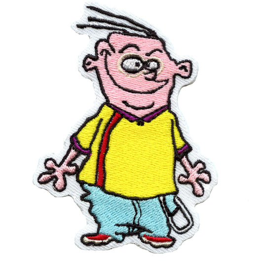 Eddy Character TV Patch Kids Cartoon Show Embroidered Iron On