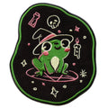 EduFly Witchy Frog Patch Cutesy Whimsical Art Embroidered Iron On