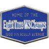 Eight Time WS Champs Patch Los Angeles Home Baseball Embroidered Iron On
