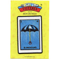 El Paraguas 5 Patch Mexican Loteria Card Sublimated Embroidery Iron On