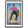 El Valiente 12 Patch Mexican Loteria Card Sublimated Embroidery Iron On