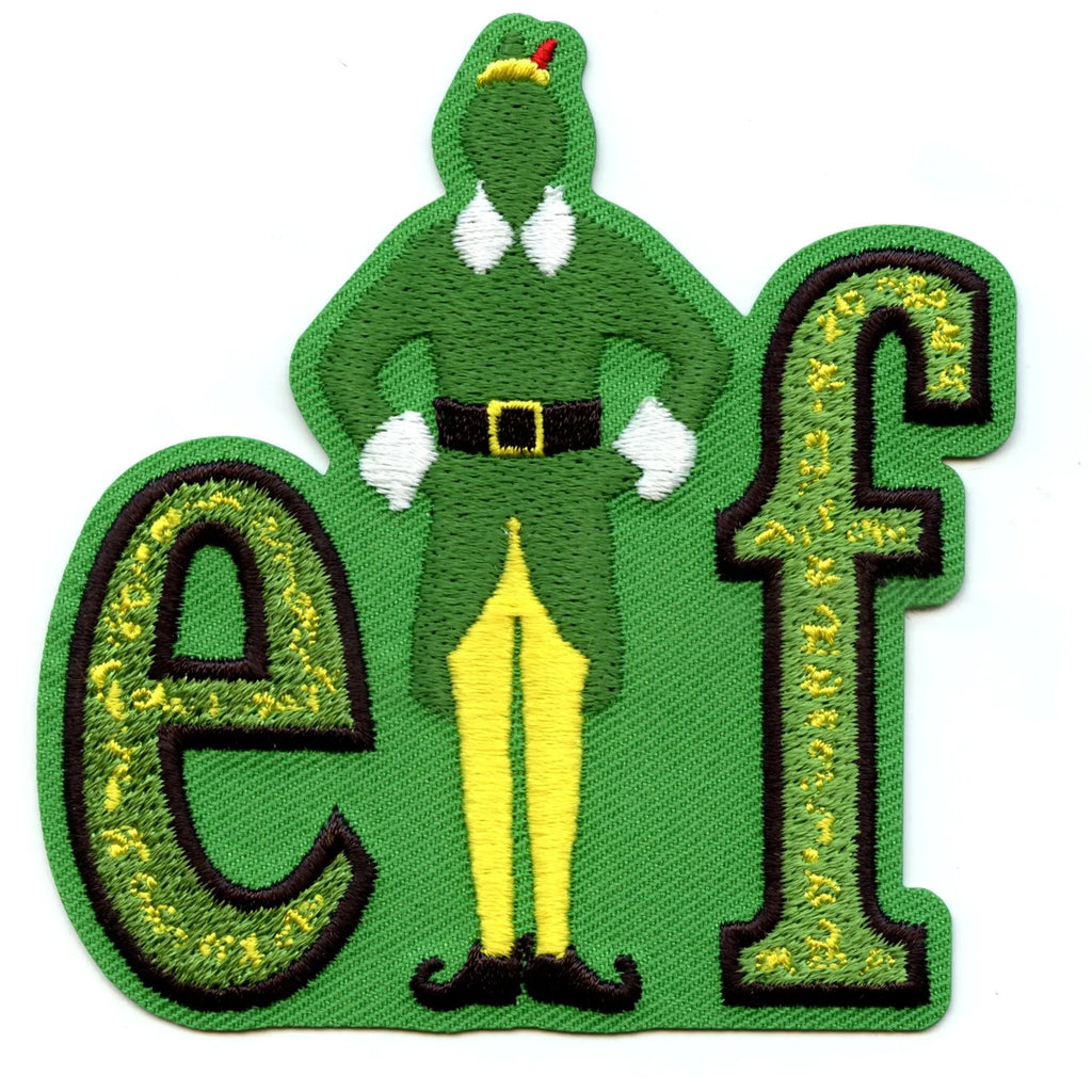 Elf Movie Logo Patch A Christmas Movie Embroidered Iron on