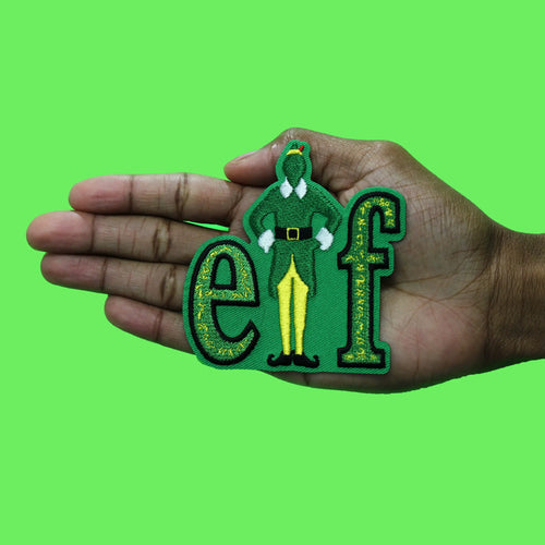 Elf Movie Logo Patch A Christmas Movie Embroidered Iron on