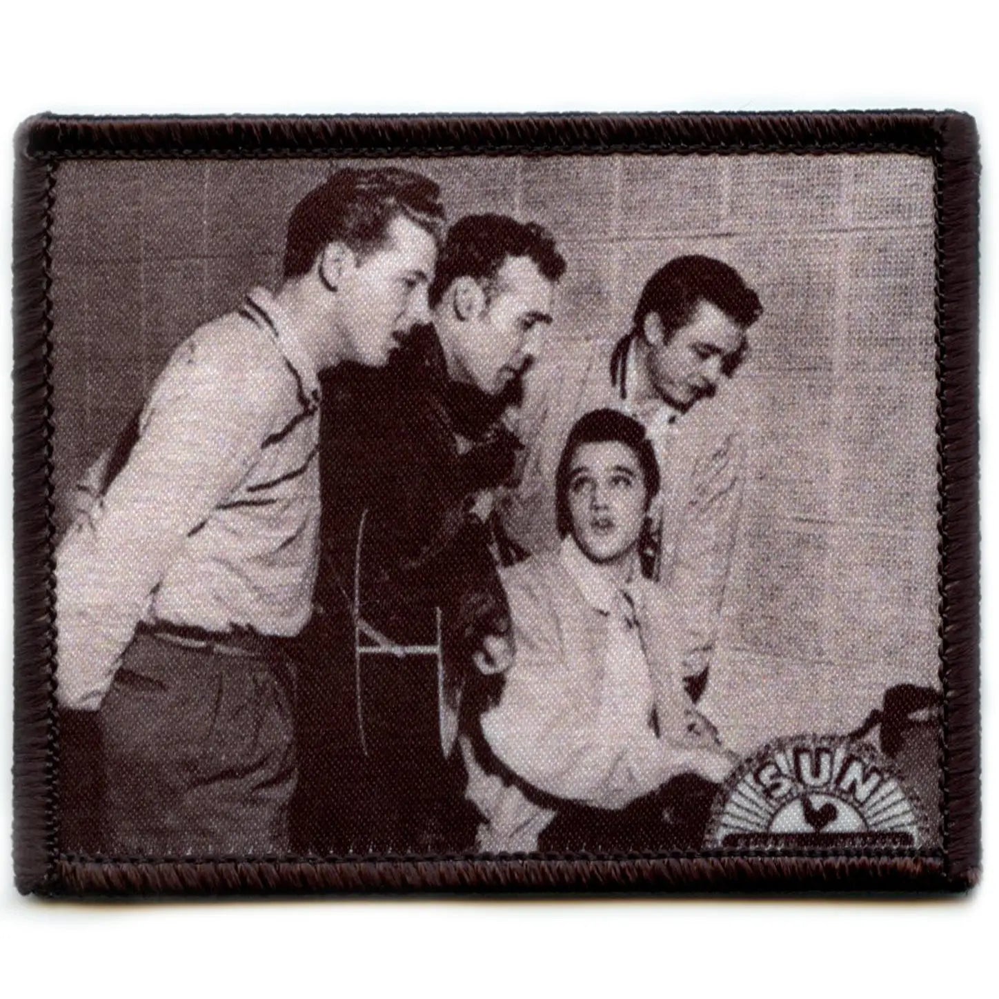 Elvis Presley Artist Patch Sun Records Million Dollar Quartet Iron-On