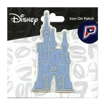 Enchanted Cinderella Castle Patch Magical Iconic Leather Embroidered Iron On