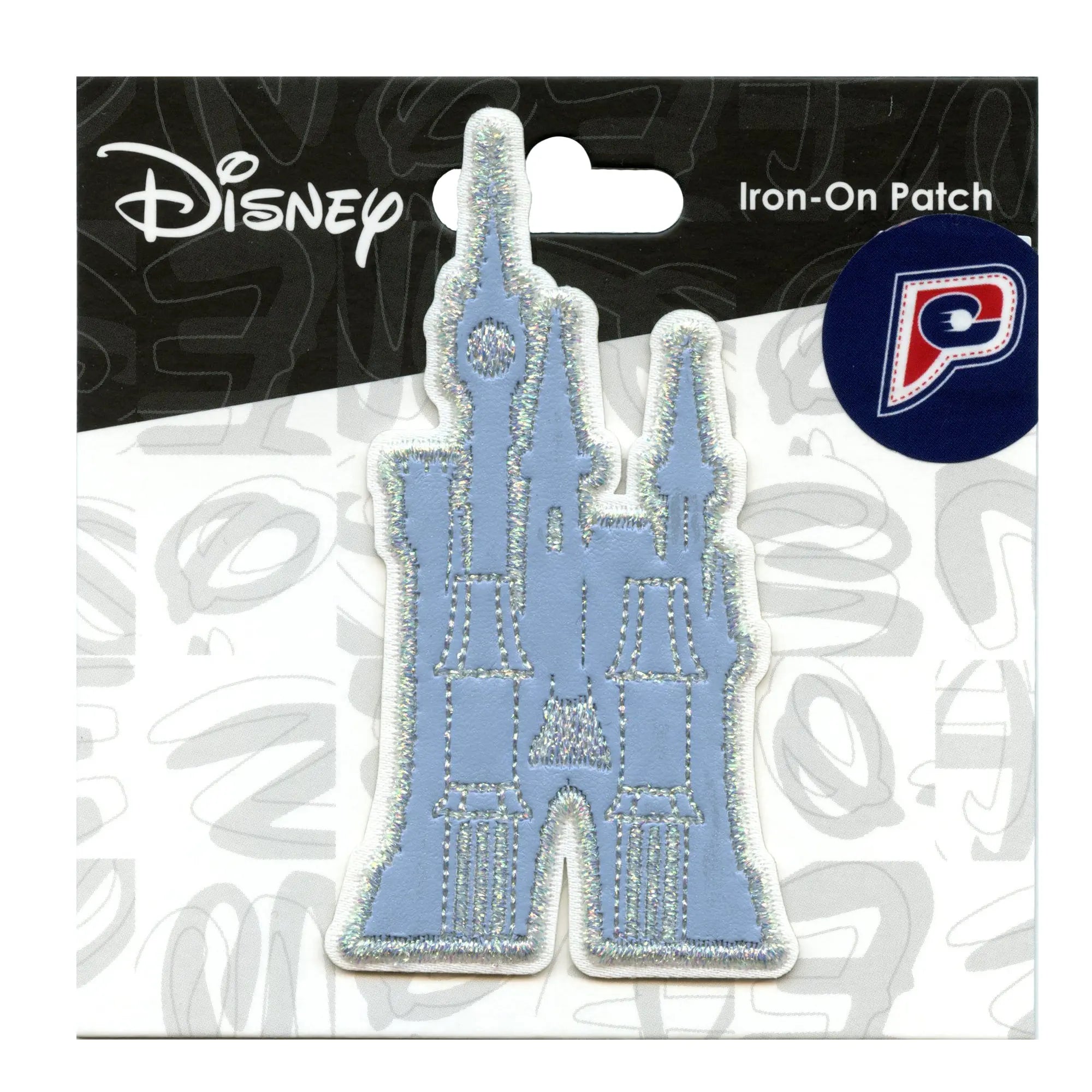 Enchanted Cinderella Castle Patch Magical Iconic Leather Iron On