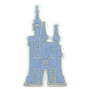 Enchanted Cinderella Castle Patch Magical Iconic Leather Embroidered Iron On