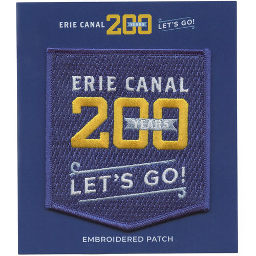 Erie Canal 200 Years National Park Travel Patch Embroidered Iron On Patch