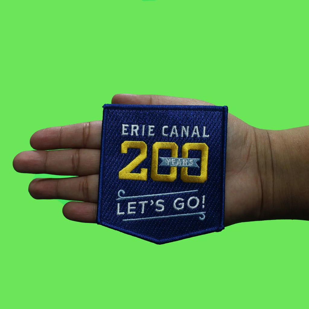 Erie Canal 200 Years National Park Travel Patch Embroidered Iron On Patch