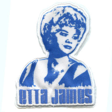 Etta James Stencil Patch Singer Songwriter Portrait Iron On