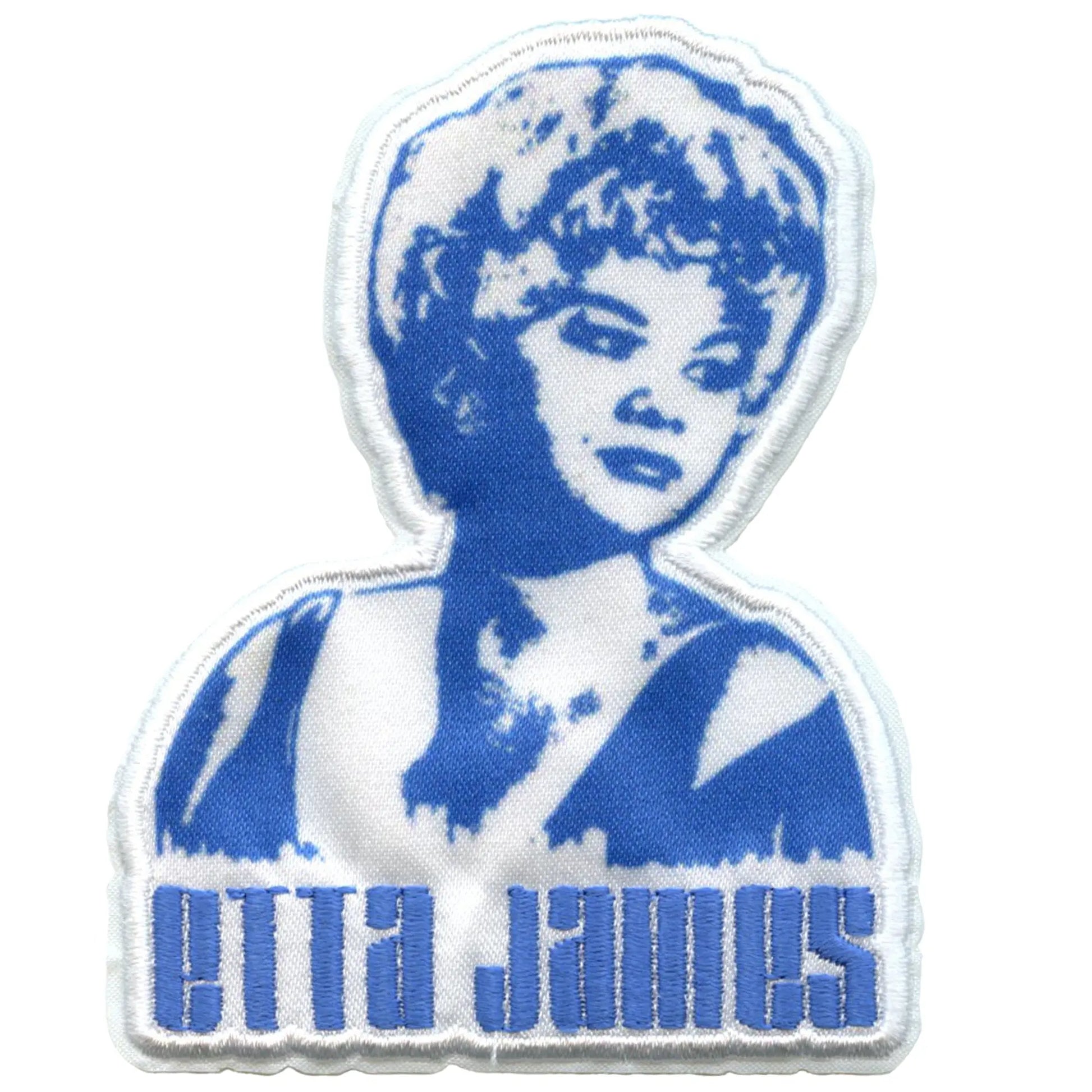 Etta James Stencil Patch Singer Songwriter Portrait Iron On