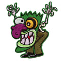 Eustace TV Character Patch Courage the Cowardly Dog Iron-On