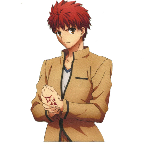 Fate Stay Night Emiya Patch Fantasy Anime Novel Sublimation Iron On