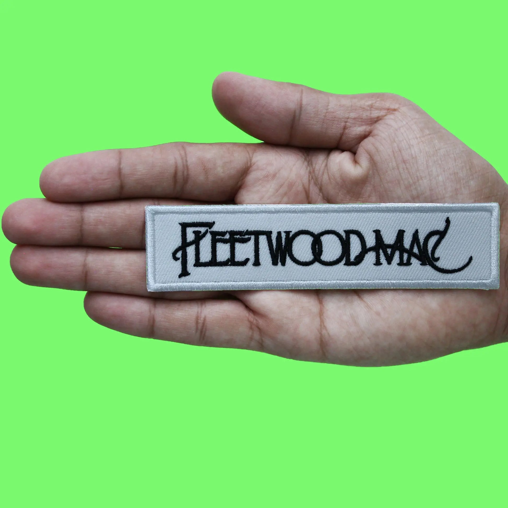 Fleetwood Mac Band Patch Music Box logo Embroidered Iron On