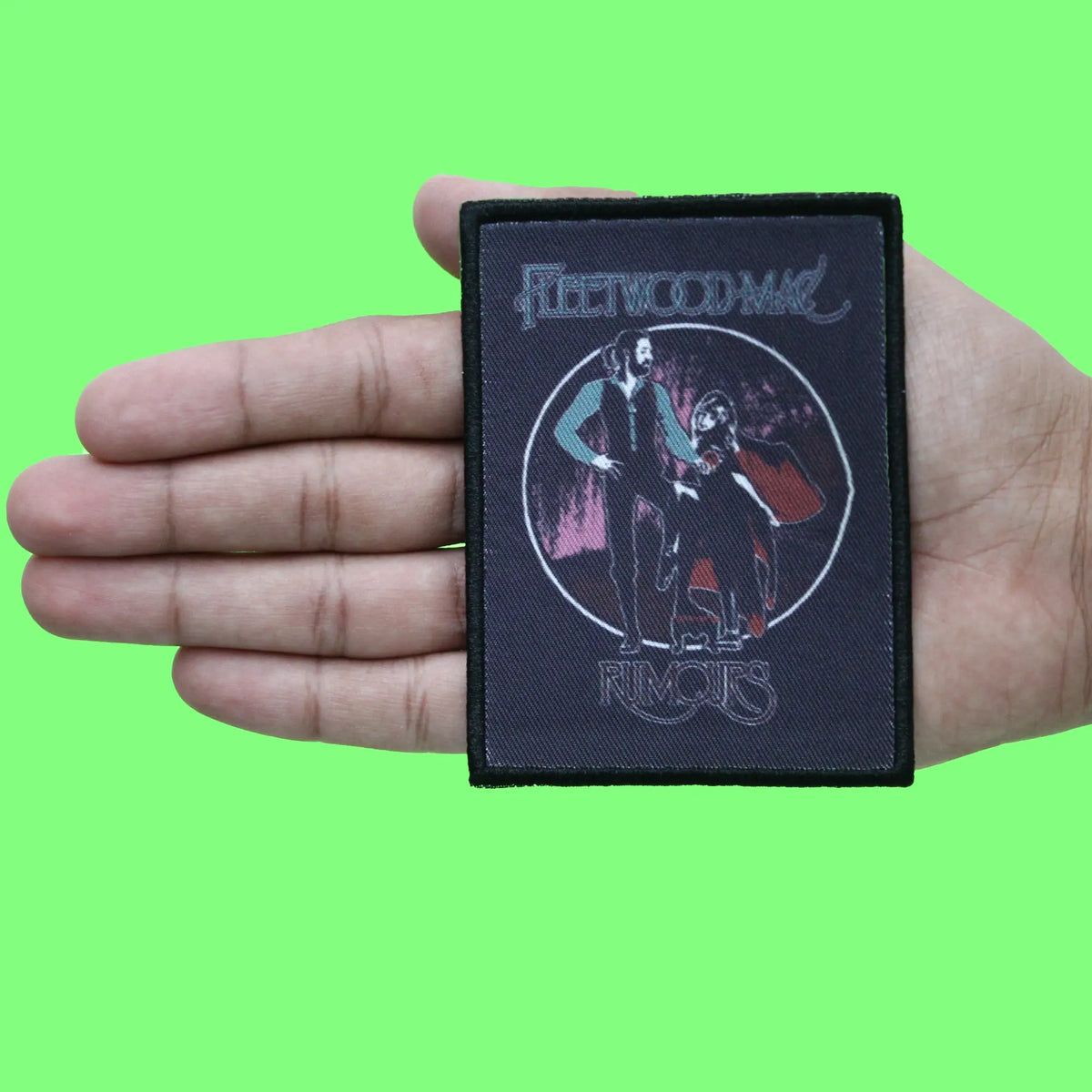 Fleetwood Mac Band Patch Iconic Rumours Album Sublimated Iron On ...