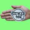 Fleetwood Mac Round Patch Classic Band Logo Embroidered Iron On