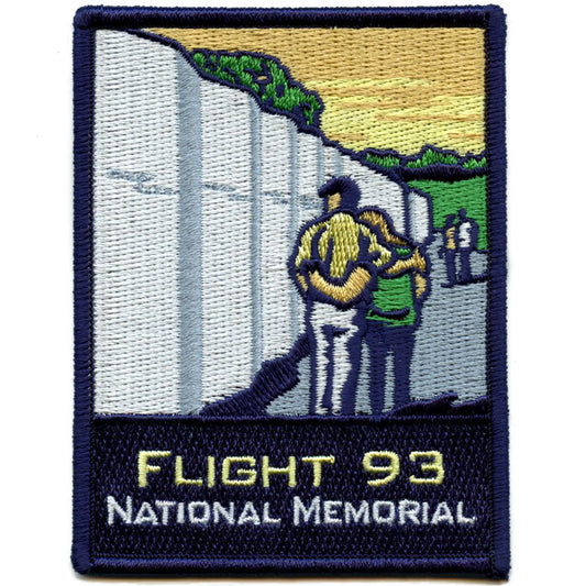 Flight 93 National Memorial Patch Travel Collectible Souvenir Embroidered Iron on