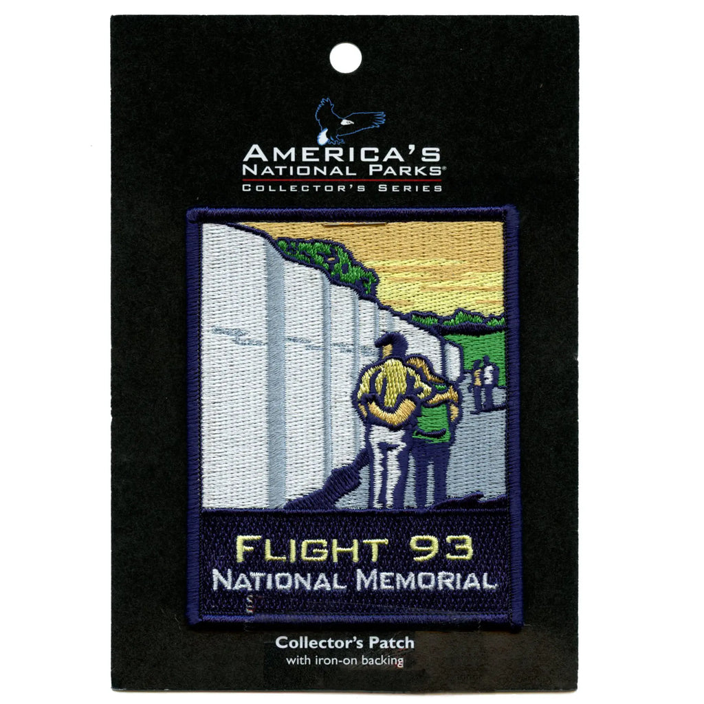 Flight 93 National Memorial Patch Travel Collectible Souvenir Embroidered Iron on